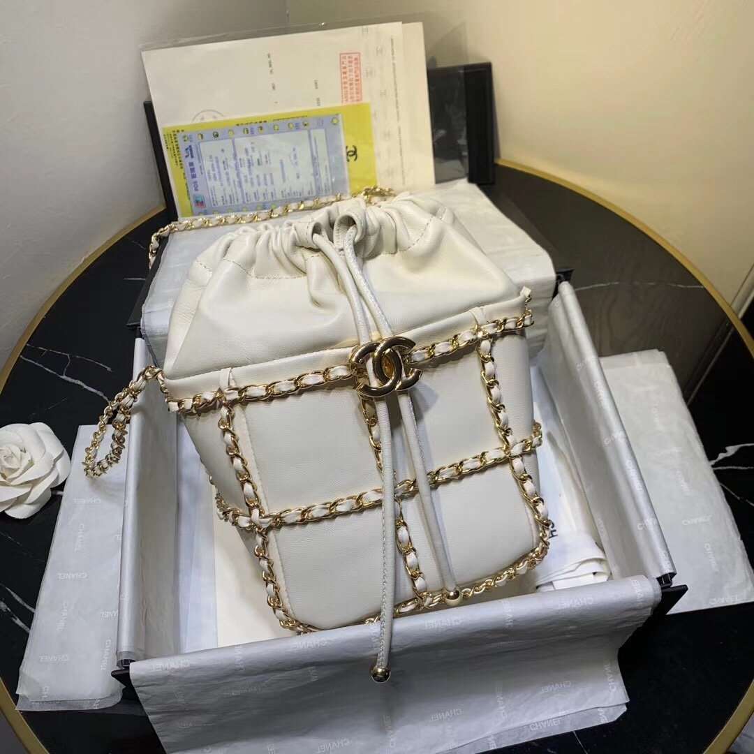 chanel-drawstring-bag-beige-copy Crossbody