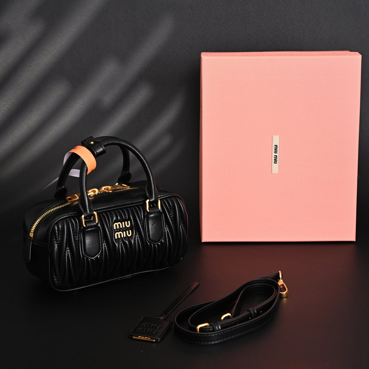 miu-miu-black-matelasse-leather-top-handle-bag Handle