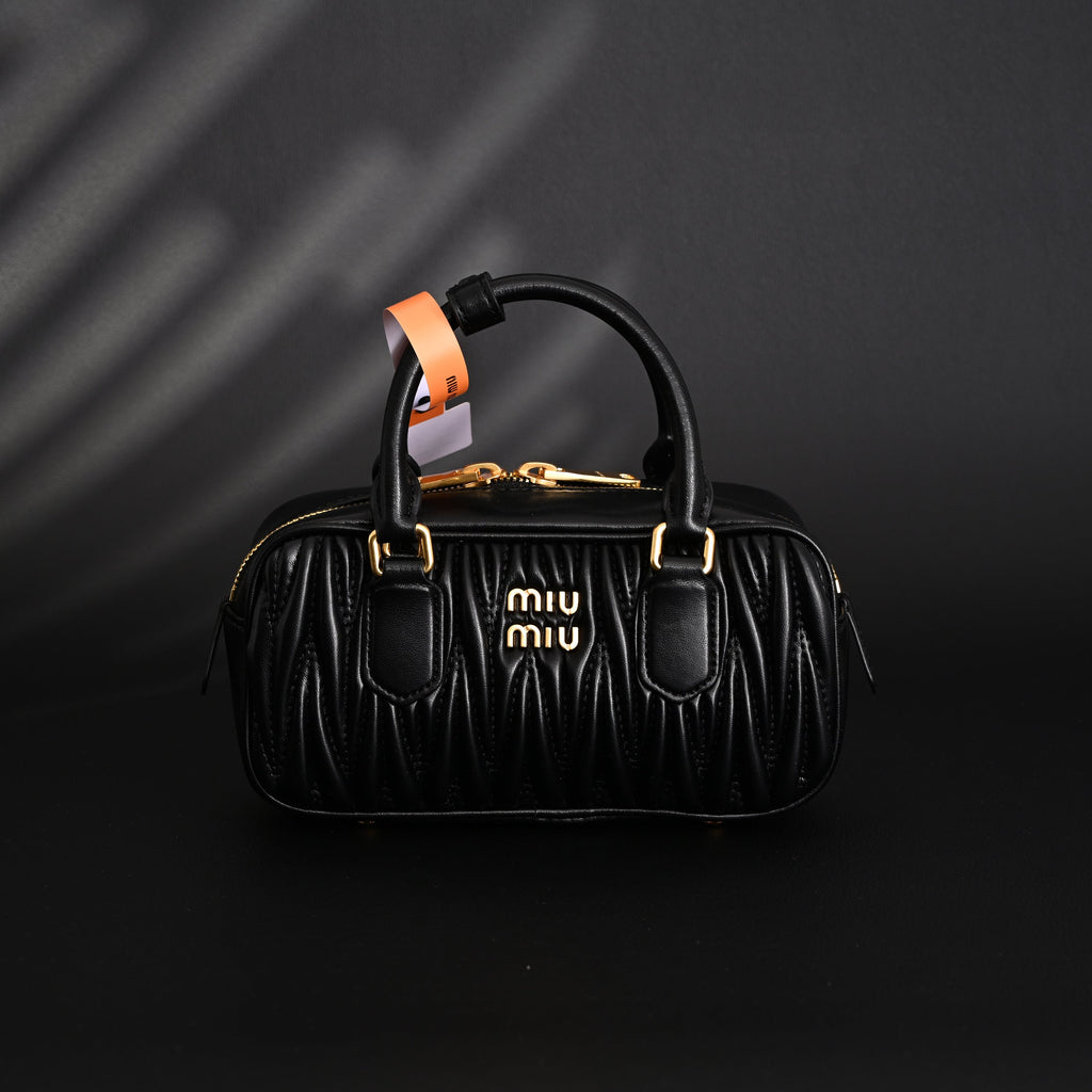 miu-miu-black-matelasse-leather-top-handle-bag Handle