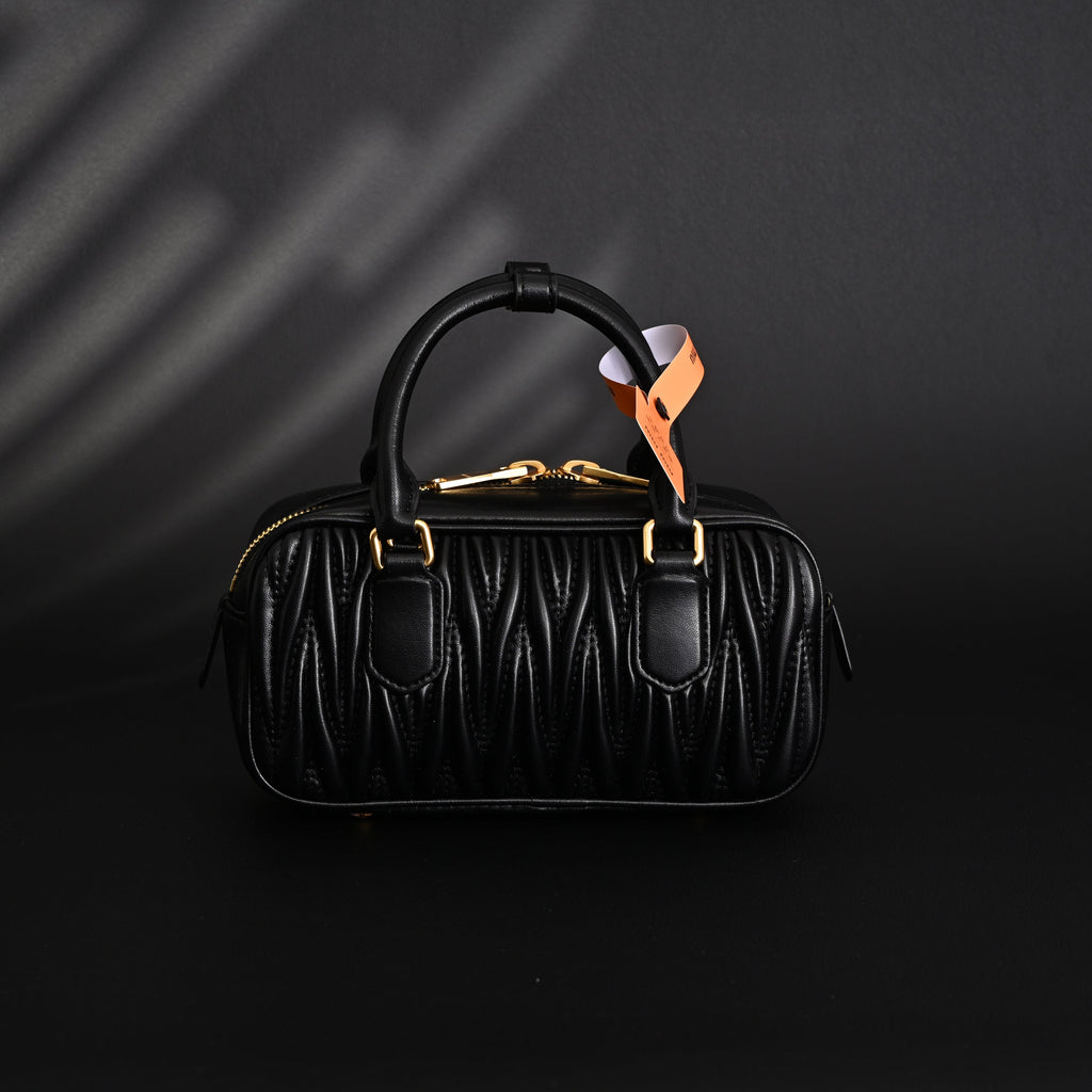 miu-miu-black-matelasse-leather-top-handle-bag Handle