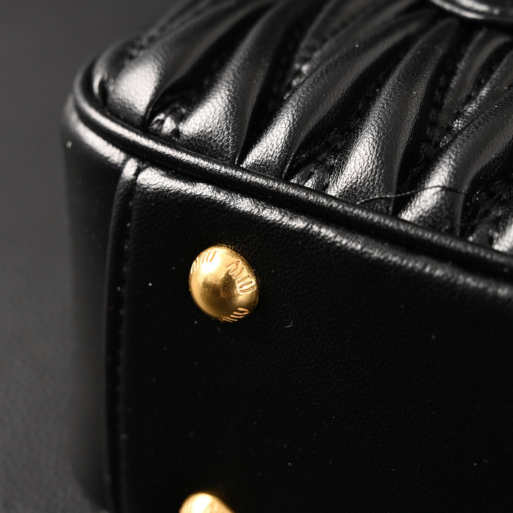 miu-miu-black-matelasse-leather-top-handle-bag Handle