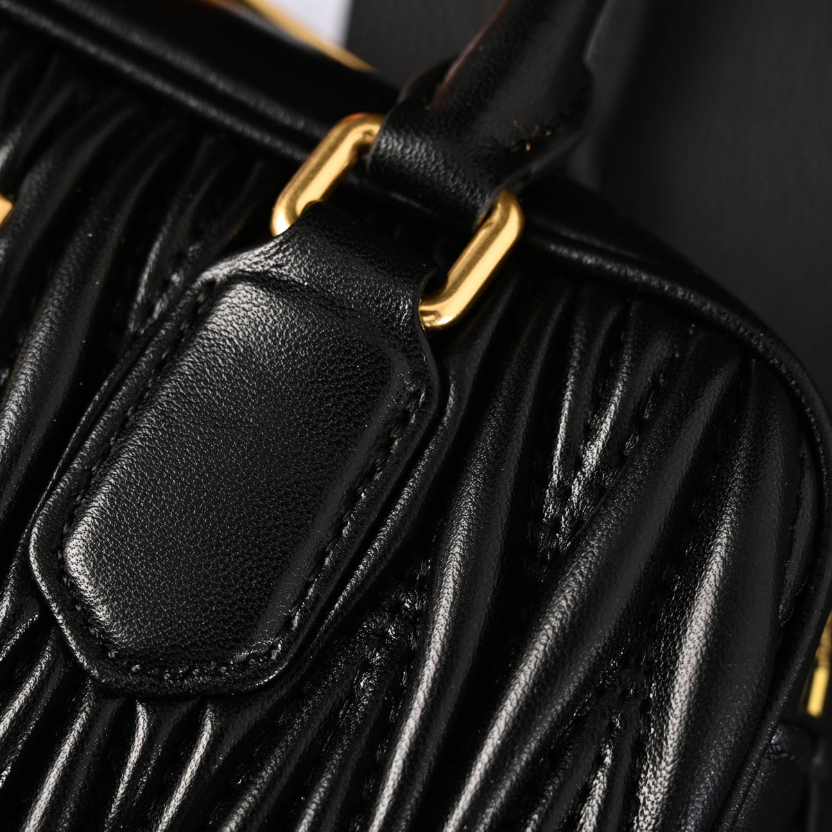 miu-miu-black-matelasse-leather-top-handle-bag Handle