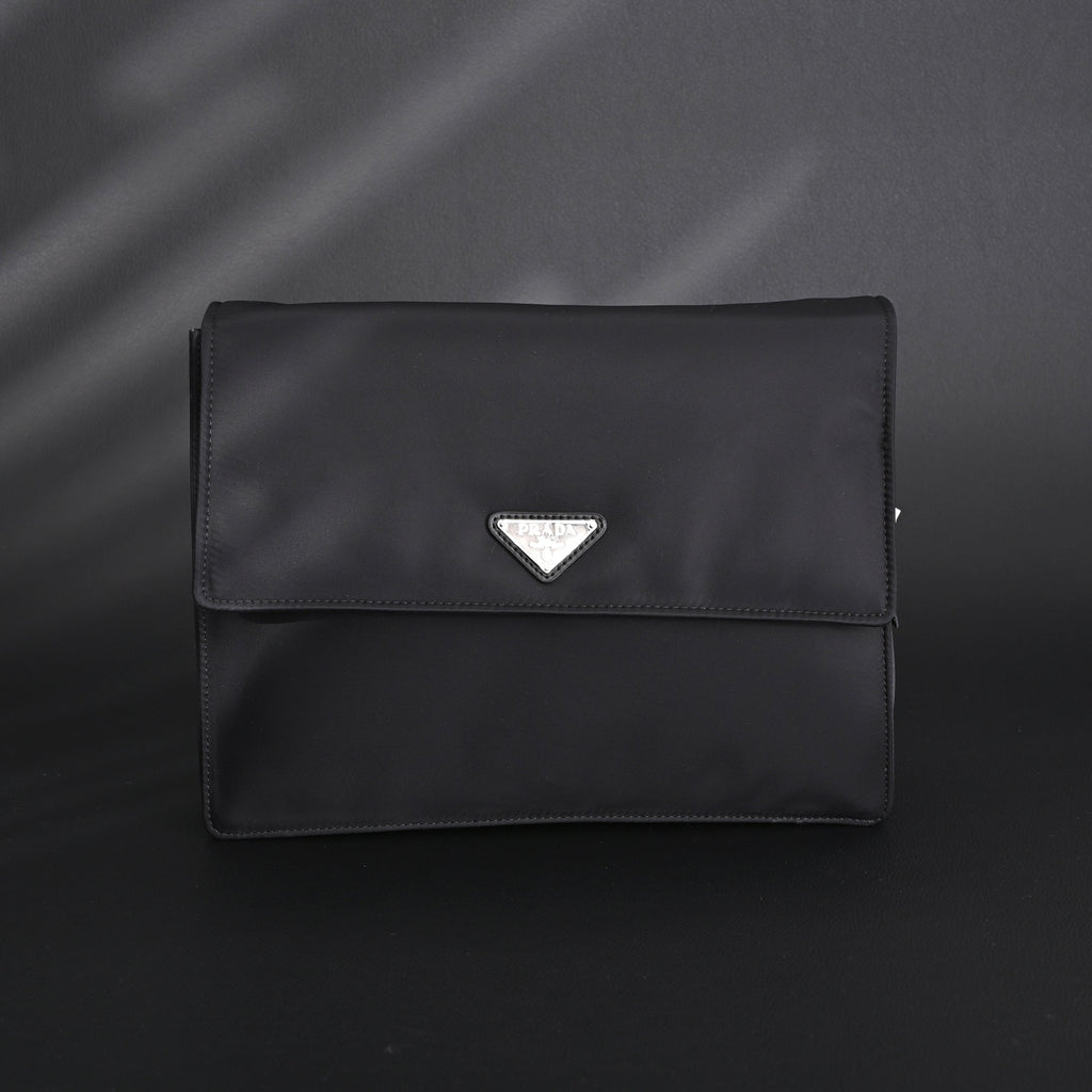 prada-nylon-black-messenger-bag Crossbody
