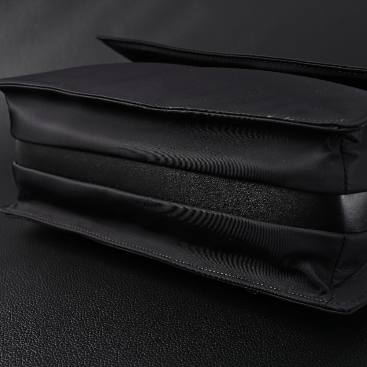 prada-nylon-black-messenger-bag Crossbody