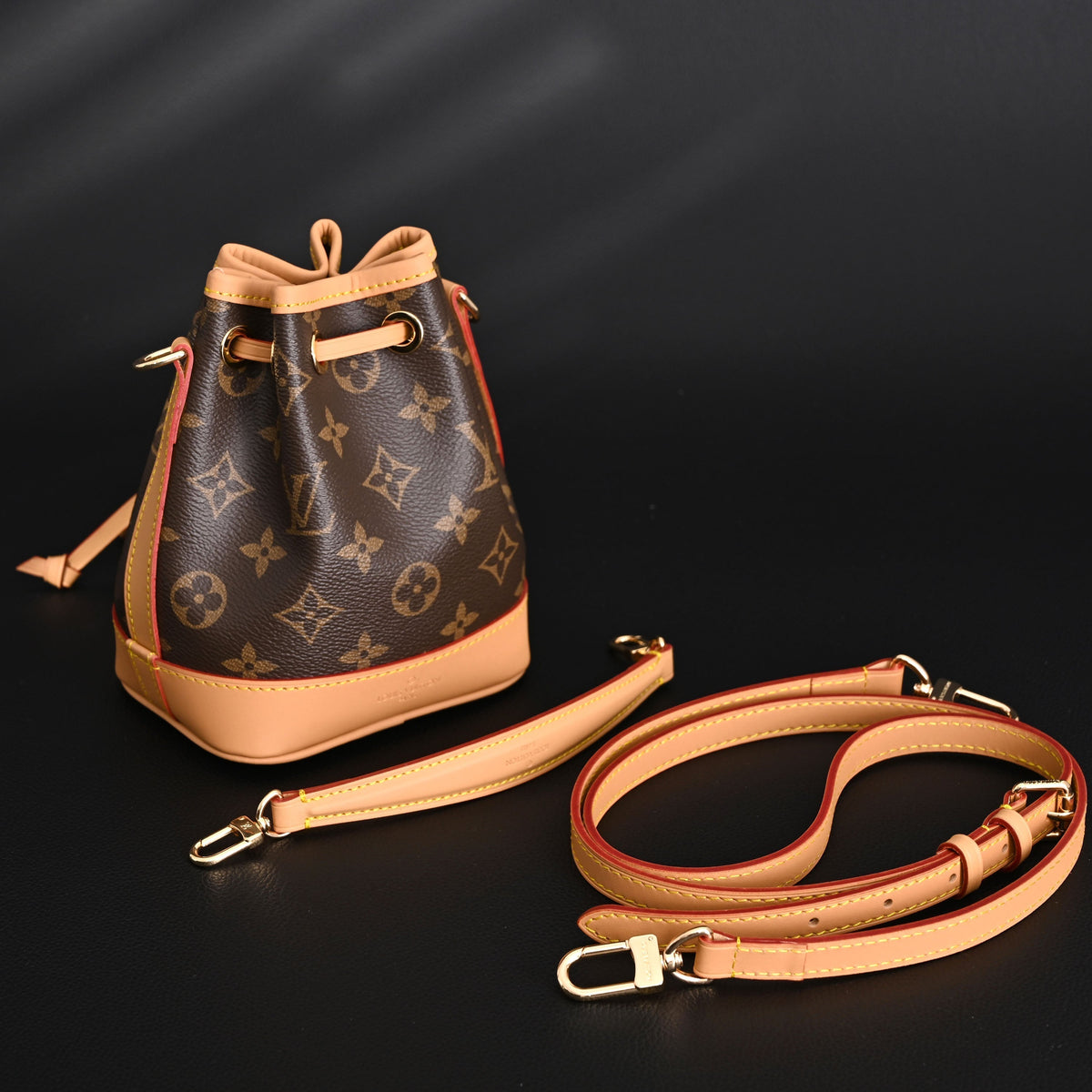 louis-vuitton-noe-bucket-bag-monogram-canvas-with-natural-leather-trim Crossbody