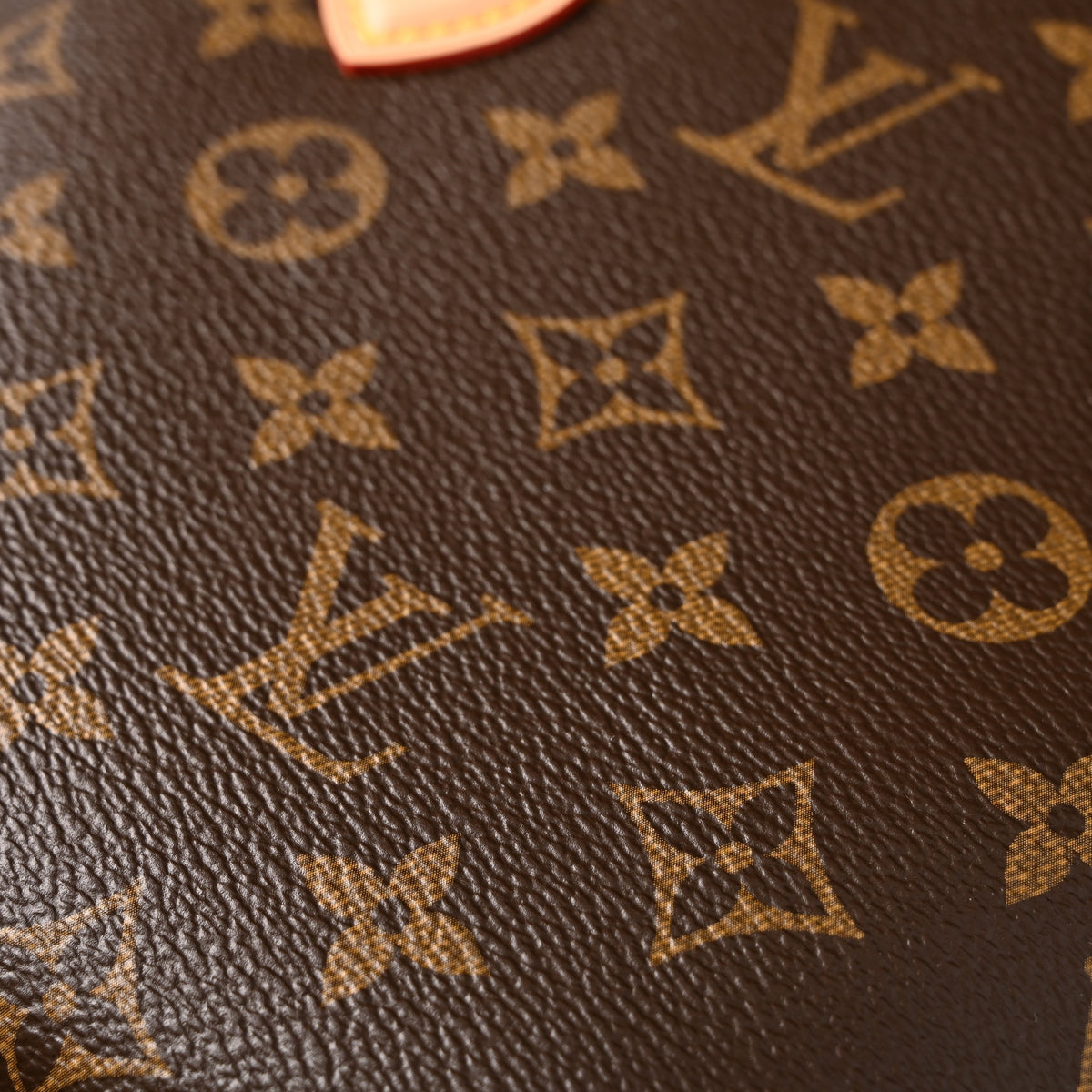 louis-vuitton-speedy-30-handbag-monogram-canvas-with-leather-trim Handle