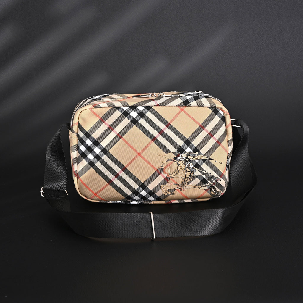 burberry-vintage-check-canvas-crossbody-messenger-bag Crossbody