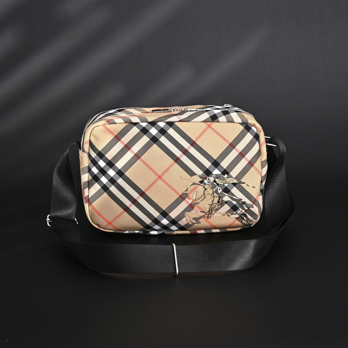 burberry-vintage-check-canvas-crossbody-messenger-bag Crossbody