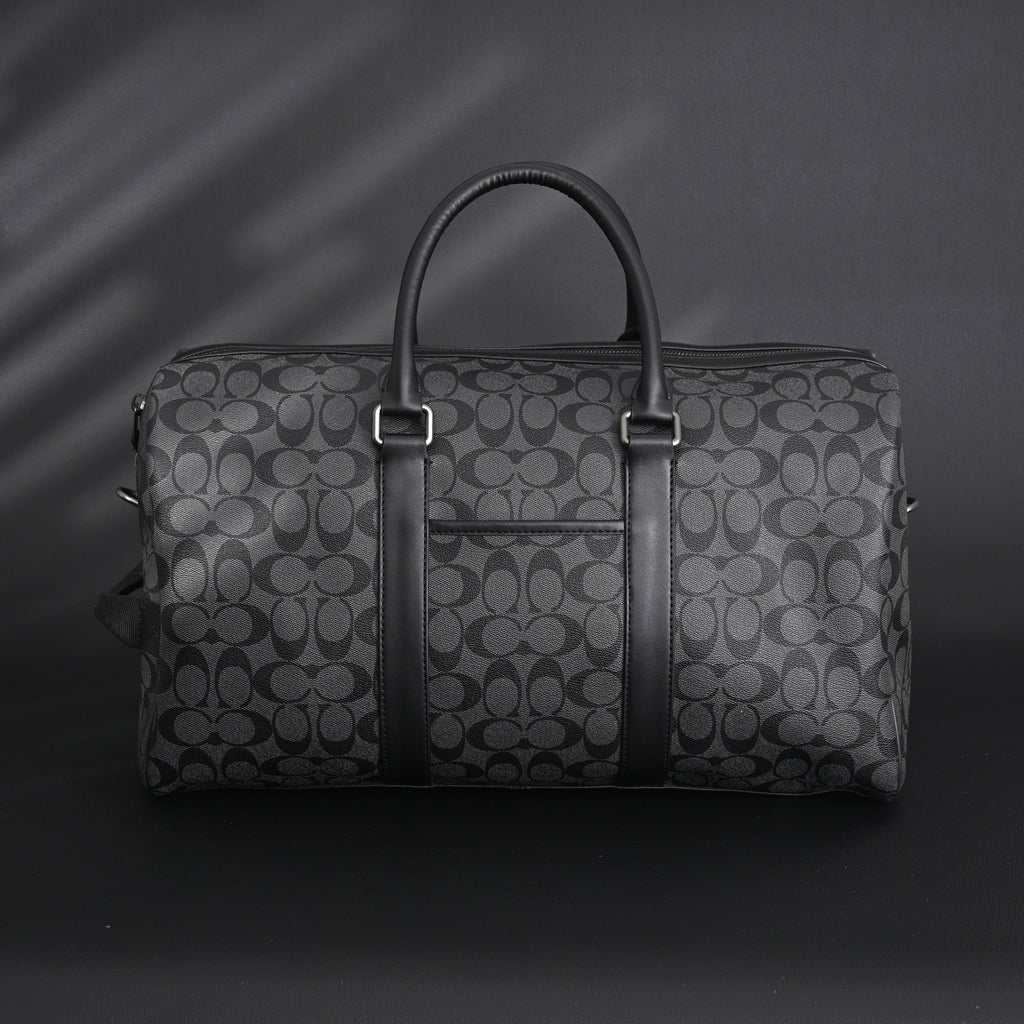 louis-vuitton-keepall-bandouliere-50-damier-graphite-canvas-travel-bag Handle