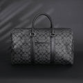 louis-vuitton-keepall-bandouliere-50-damier-graphite-canvas-travel-bag Handle