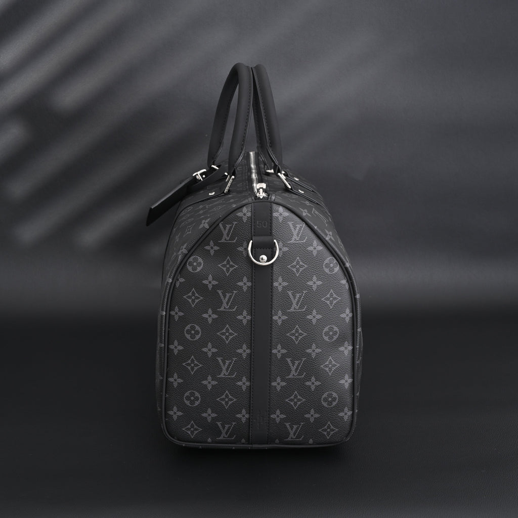louis-vuitton-keepall-bandouliere-50-monogram-eclipse Handle