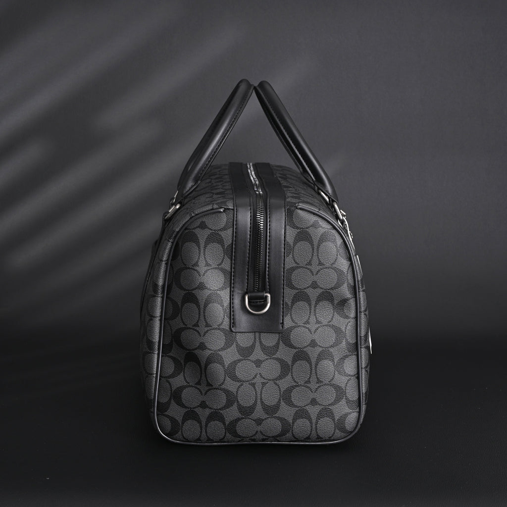 louis-vuitton-keepall-bandouliere-50-damier-graphite-canvas-travel-bag Handle