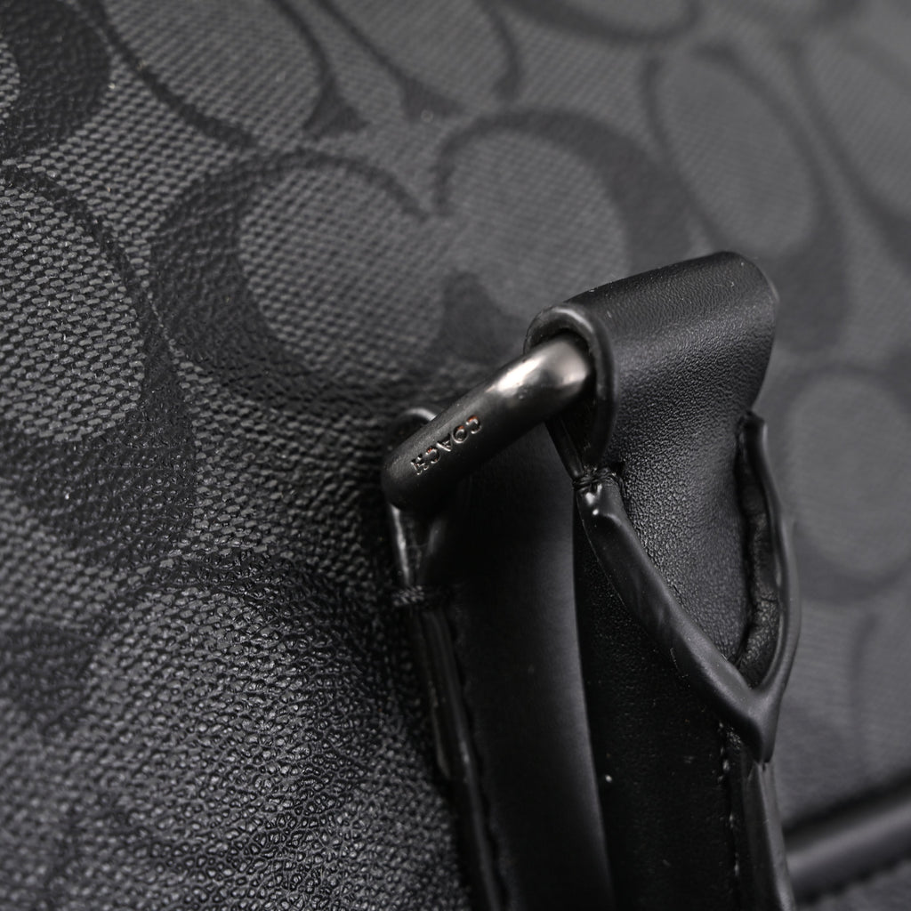louis-vuitton-keepall-bandouliere-50-damier-graphite-canvas-travel-bag Handle