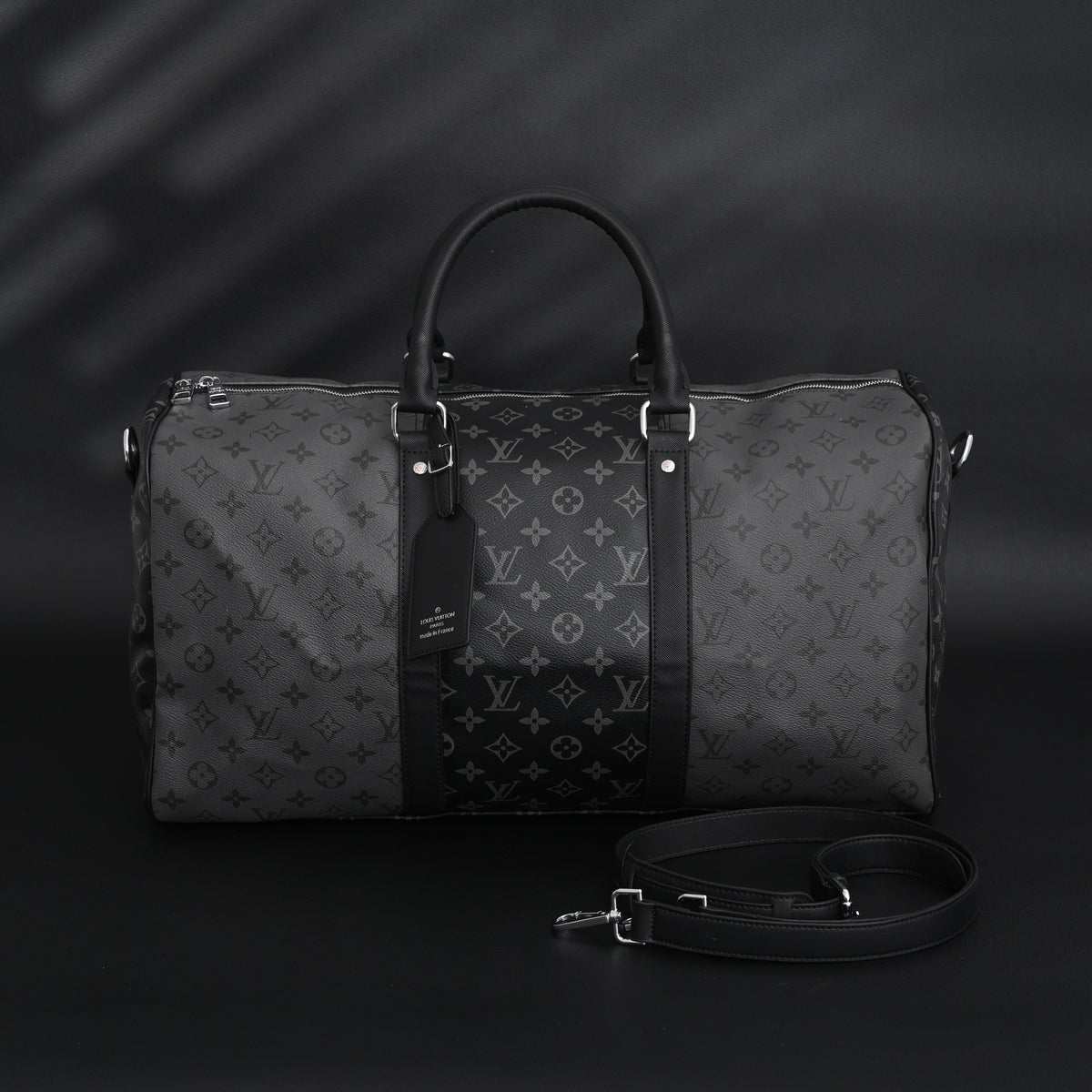 louis-vuitton-keepall-bandouliere-45-monogram-eclipse Handle