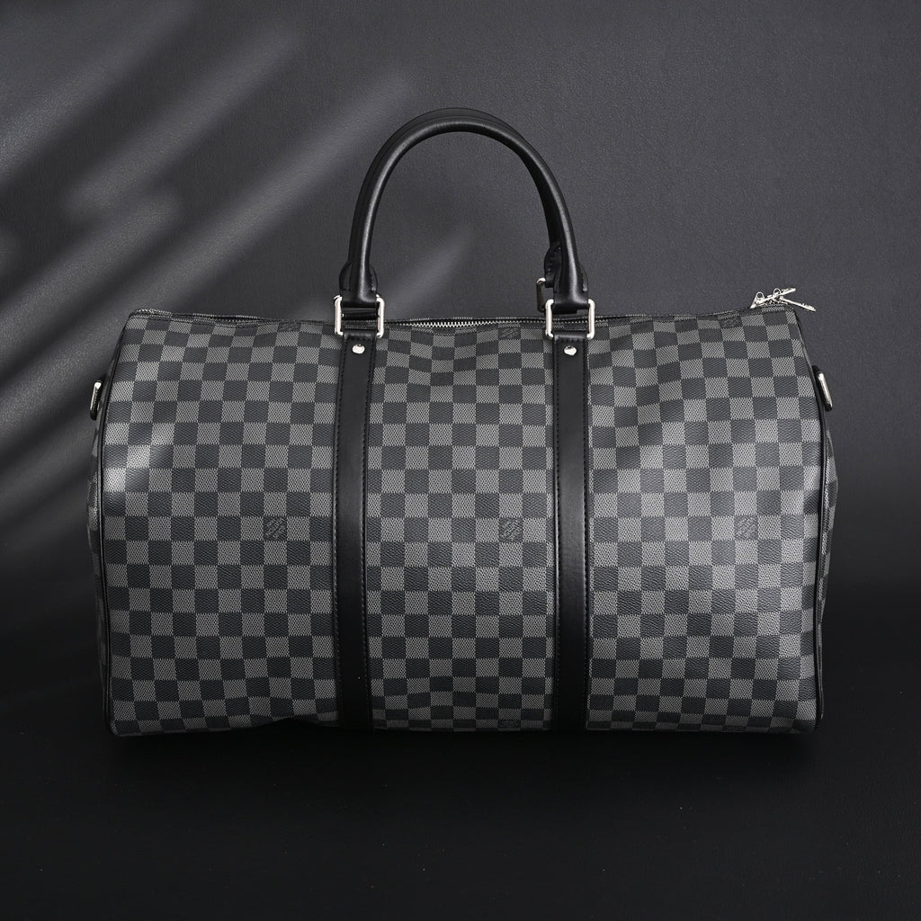 louis-vuitton-keepall-bandouliere-45-damier-graphite-canvas Handle