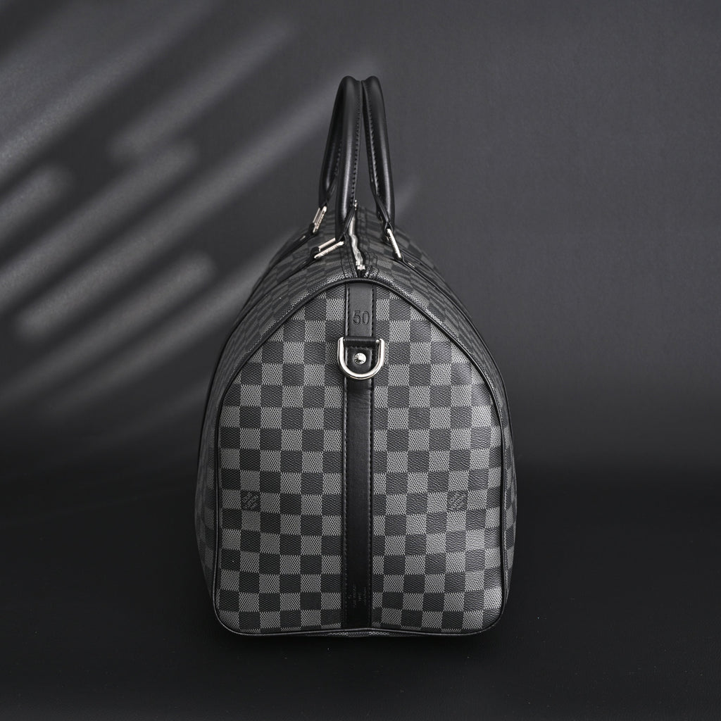 louis-vuitton-keepall-bandouliere-45-damier-graphite-canvas Handle