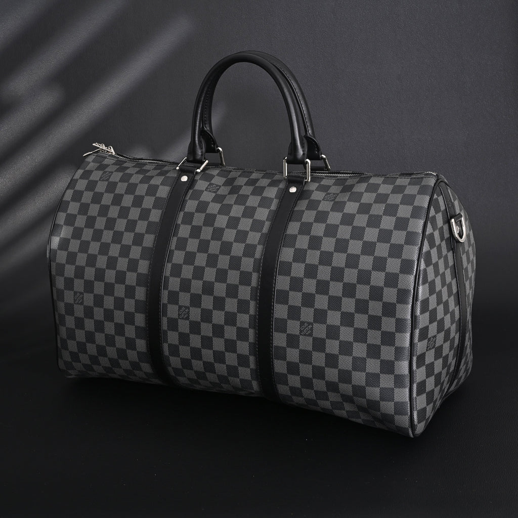 louis-vuitton-keepall-bandouliere-45-damier-graphite-canvas Handle