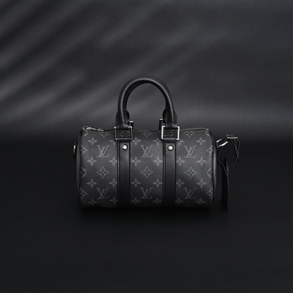 louis-vuitton-keepall-bandouliere-50-monogram-eclipse-canvas Handle