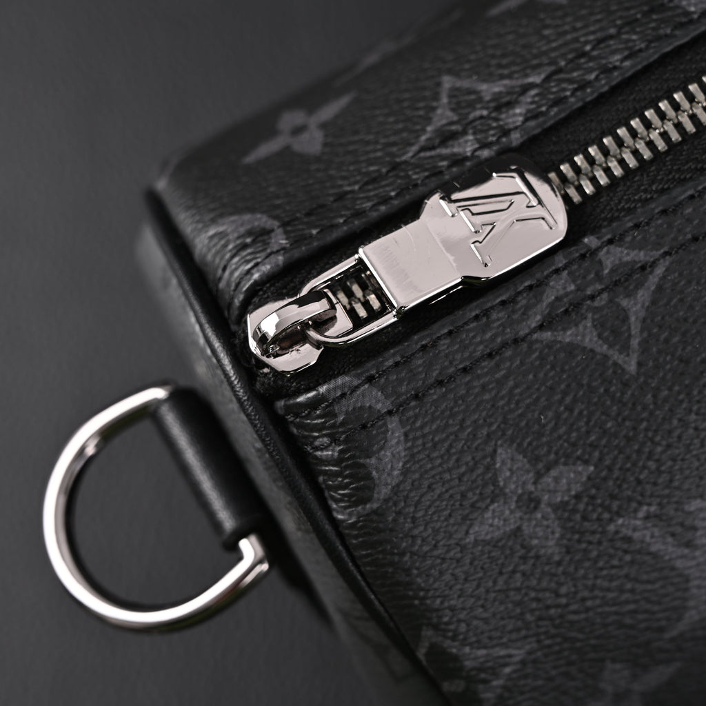 louis-vuitton-keepall-bandouliere-50-monogram-eclipse-canvas Handle