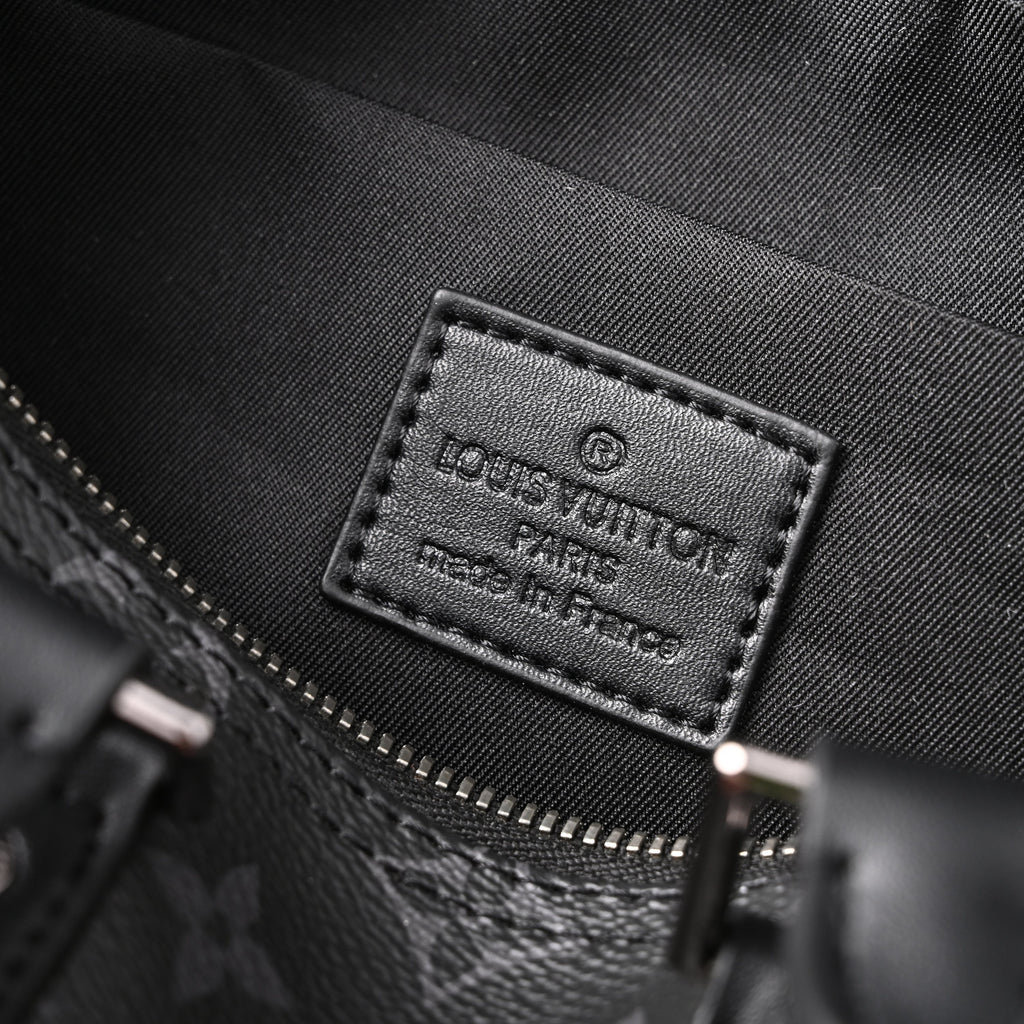 louis-vuitton-keepall-bandouliere-50-monogram-eclipse-canvas Handle