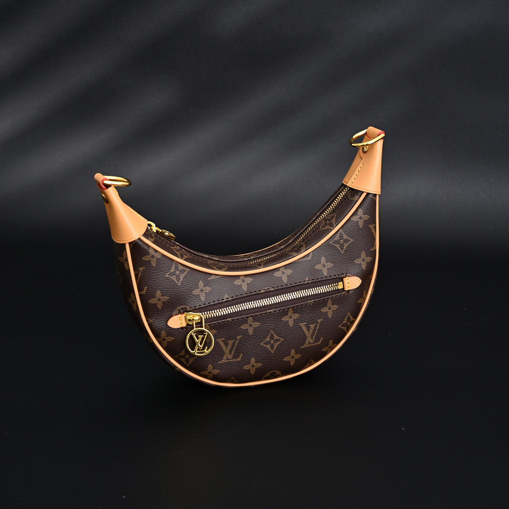 louis-vuitton-loop-bag-monogram-canvas-with-gold-chain Crossbody