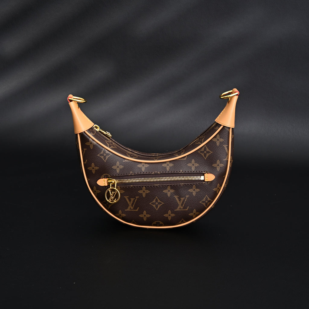 louis-vuitton-loop-bag-monogram-canvas-with-gold-chain Crossbody