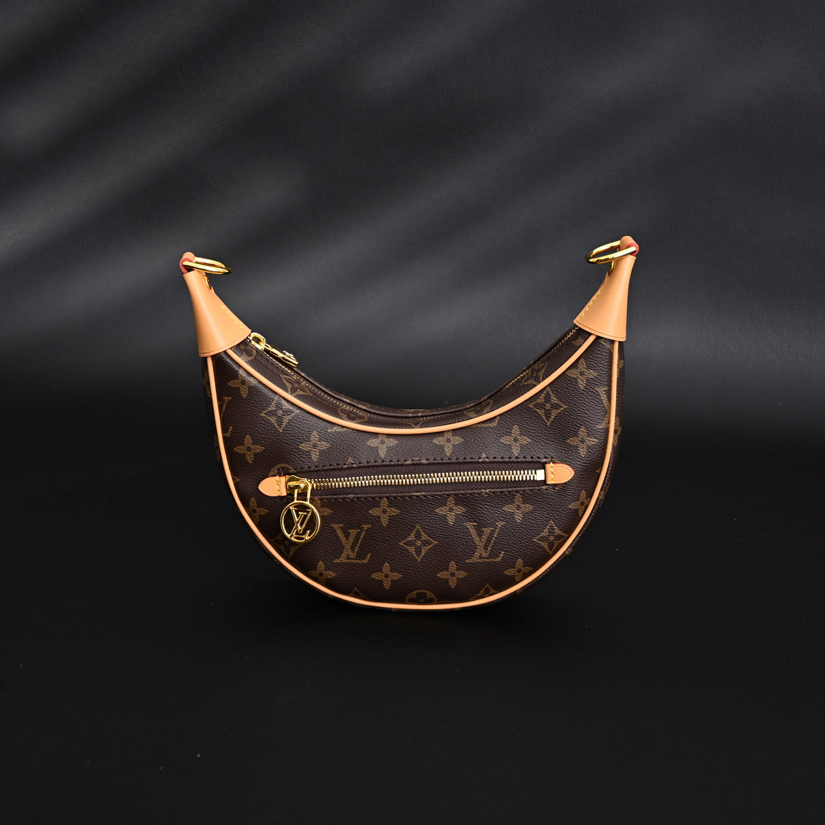 louis-vuitton-loop-bag-monogram-canvas-with-gold-chain Crossbody