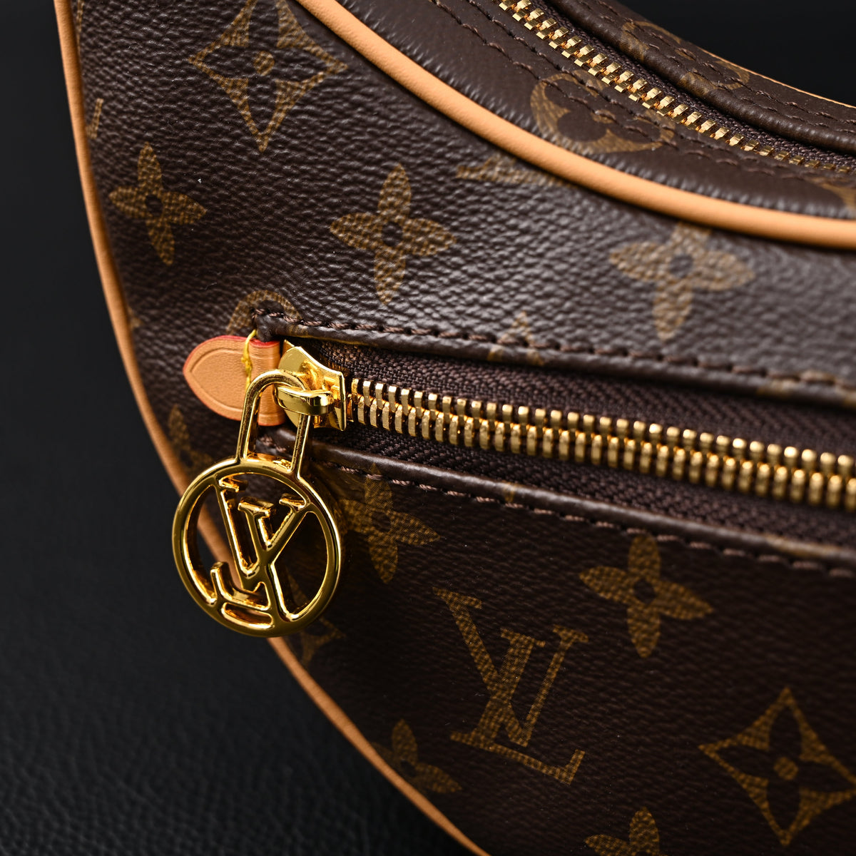 louis-vuitton-loop-bag-monogram-canvas-with-gold-chain Crossbody