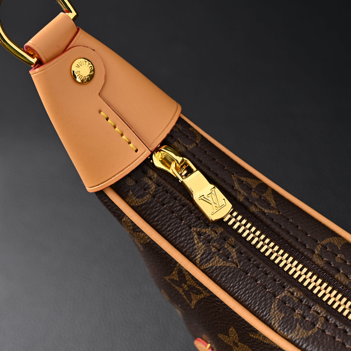 louis-vuitton-loop-bag-monogram-canvas-with-gold-chain Crossbody