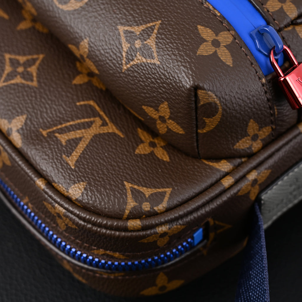 louis-vuitton-trio-messenger-bag-monogram-canvas-with-blue-strap Crossbody