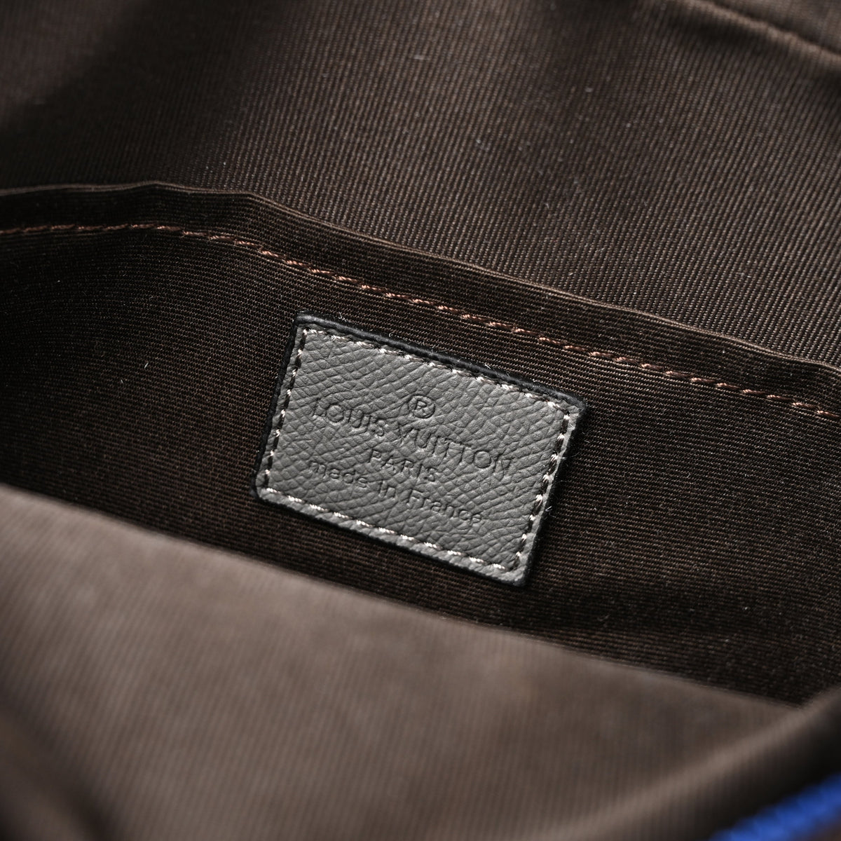 louis-vuitton-trio-messenger-bag-monogram-canvas-with-blue-strap Crossbody