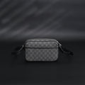 gucci-ophidia-gg-supreme-belt-bag-black-grey-monogram Shoulder