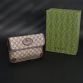 gucci-ophidia-gg-supreme-mini-belt-bag-beige-ebony-with-web-stripe Crossbody