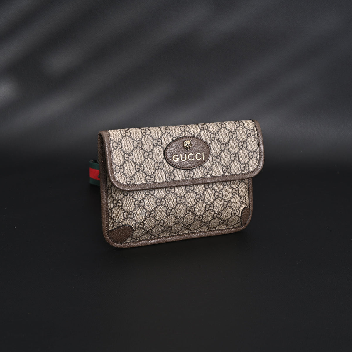 gucci-ophidia-gg-supreme-mini-belt-bag-beige-ebony-with-web-stripe Crossbody