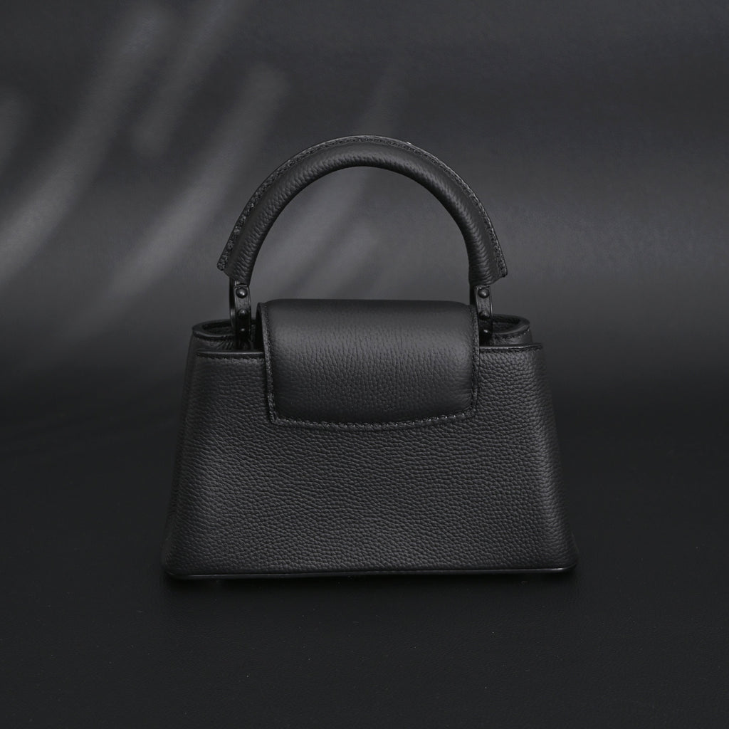 louis-vuitton-black-grain-leather-mini-top-handle-bag-with-chain-strap Handle