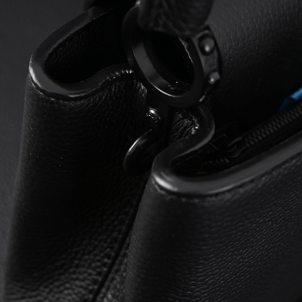 louis-vuitton-black-grain-leather-mini-top-handle-bag-with-chain-strap Handle