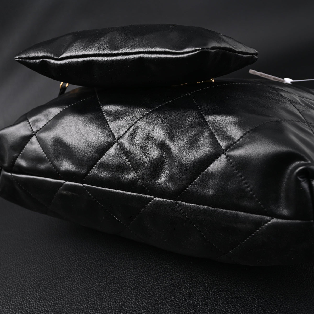 chanel-19-flap-bag-black-quilted-lambskin-with-gold-ruthenium-hardware Shoulder