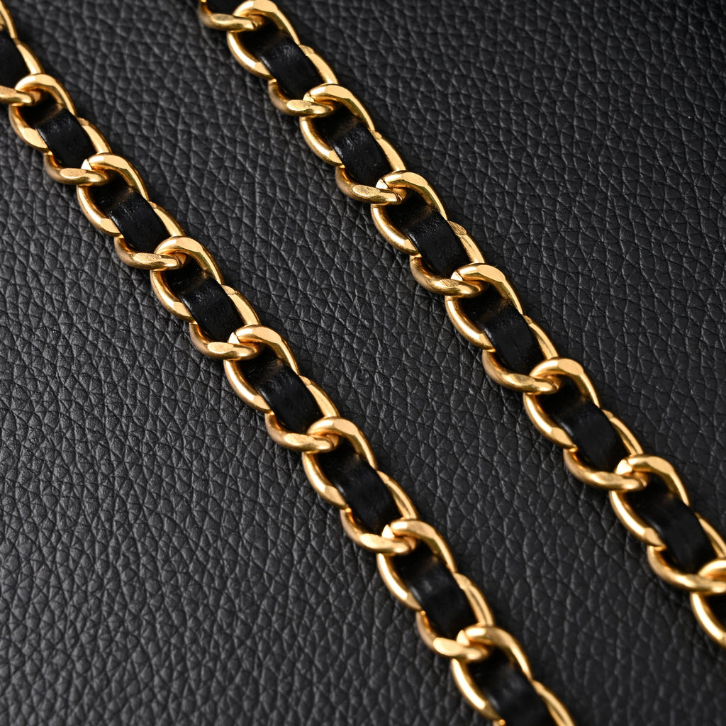 chanel-19-flap-bag-black-quilted-lambskin-with-gold-ruthenium-hardware Shoulder