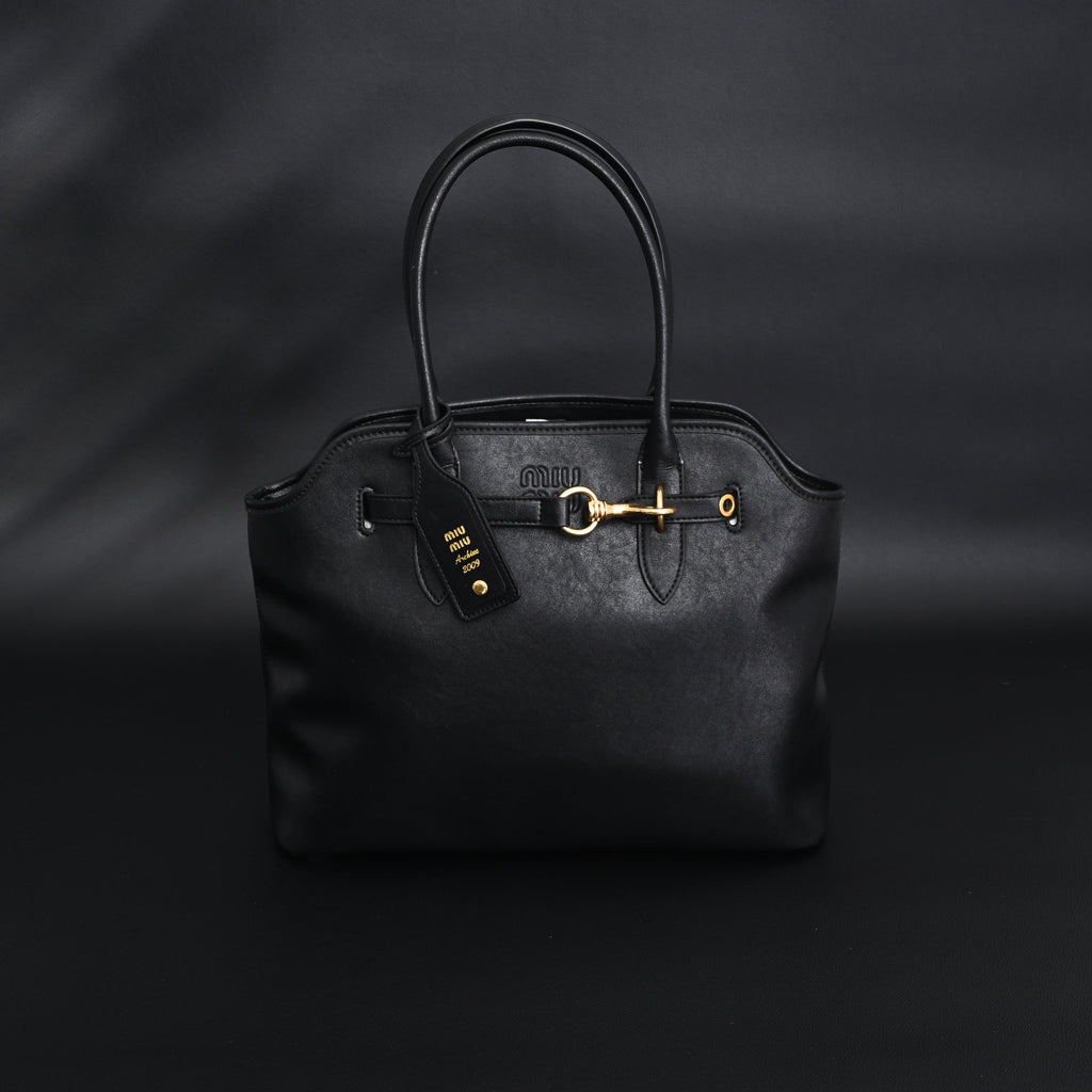 miu-miu-leather-tote-bag-classic-black Tote