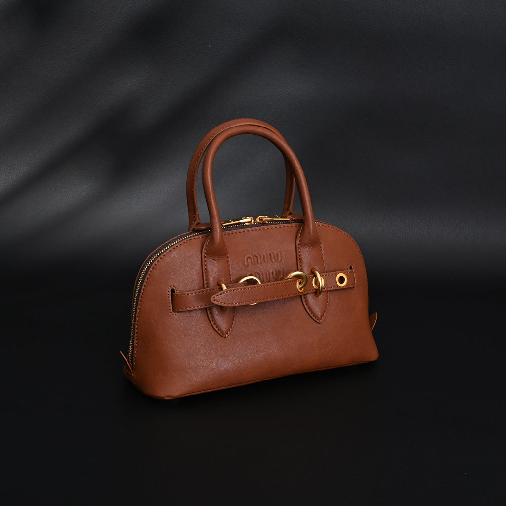 miu-miu-leather-bowler-top-handle-bag-cognac Handle