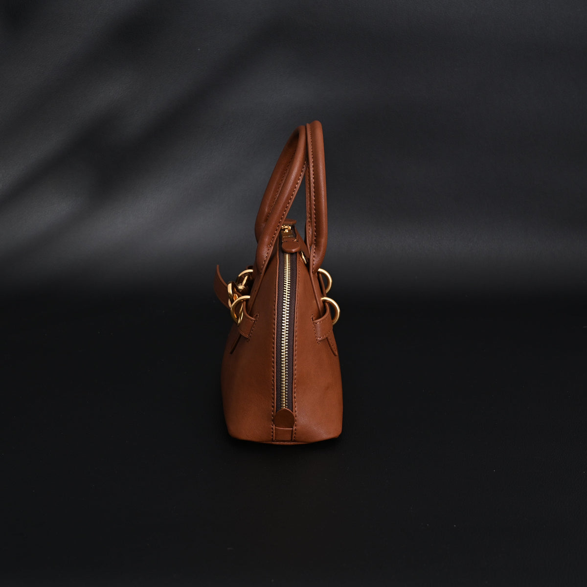 miu-miu-leather-bowler-top-handle-bag-cognac Handle