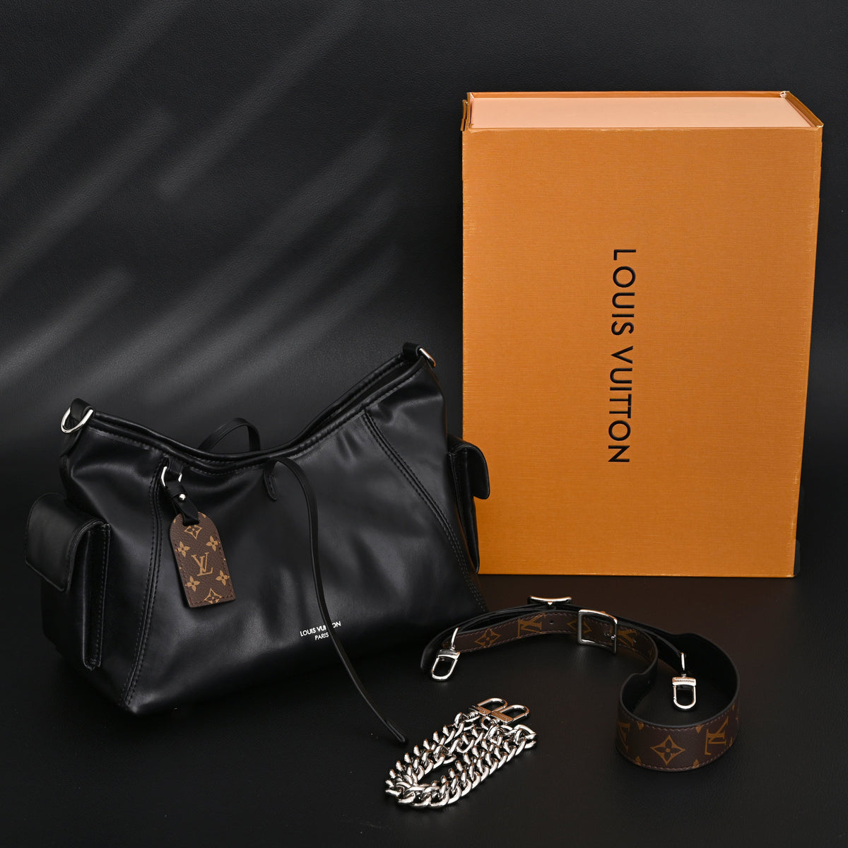 louis-vuitton-montaigne-black-mahina-leather-shoulder-bag Shoulder