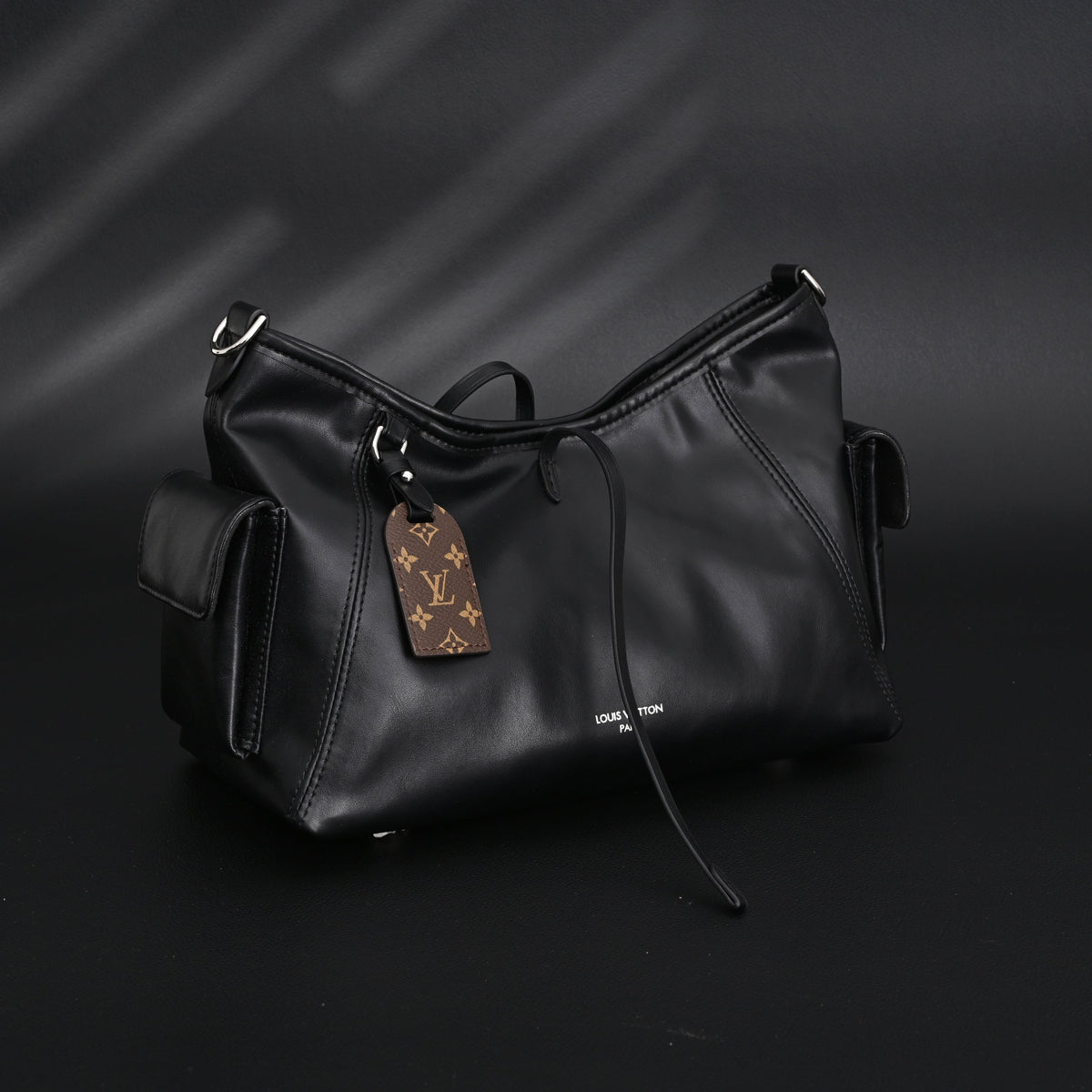 louis-vuitton-montaigne-black-mahina-leather-shoulder-bag Shoulder