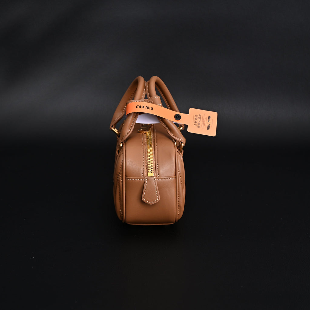 miu-miu-matelasse-leather-top-handle-bag-caramel-brown Handle