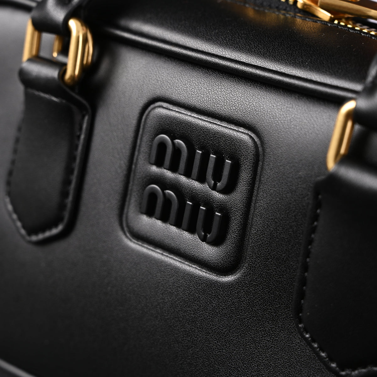 miu-miu-black-matelasse-leather-satchel-bag-mini-top-handle Handle
