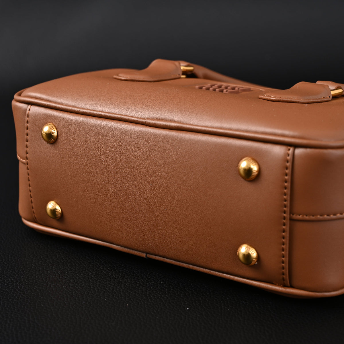 miu-miu-leather-top-handle-satchel-caramel-brown Handle
