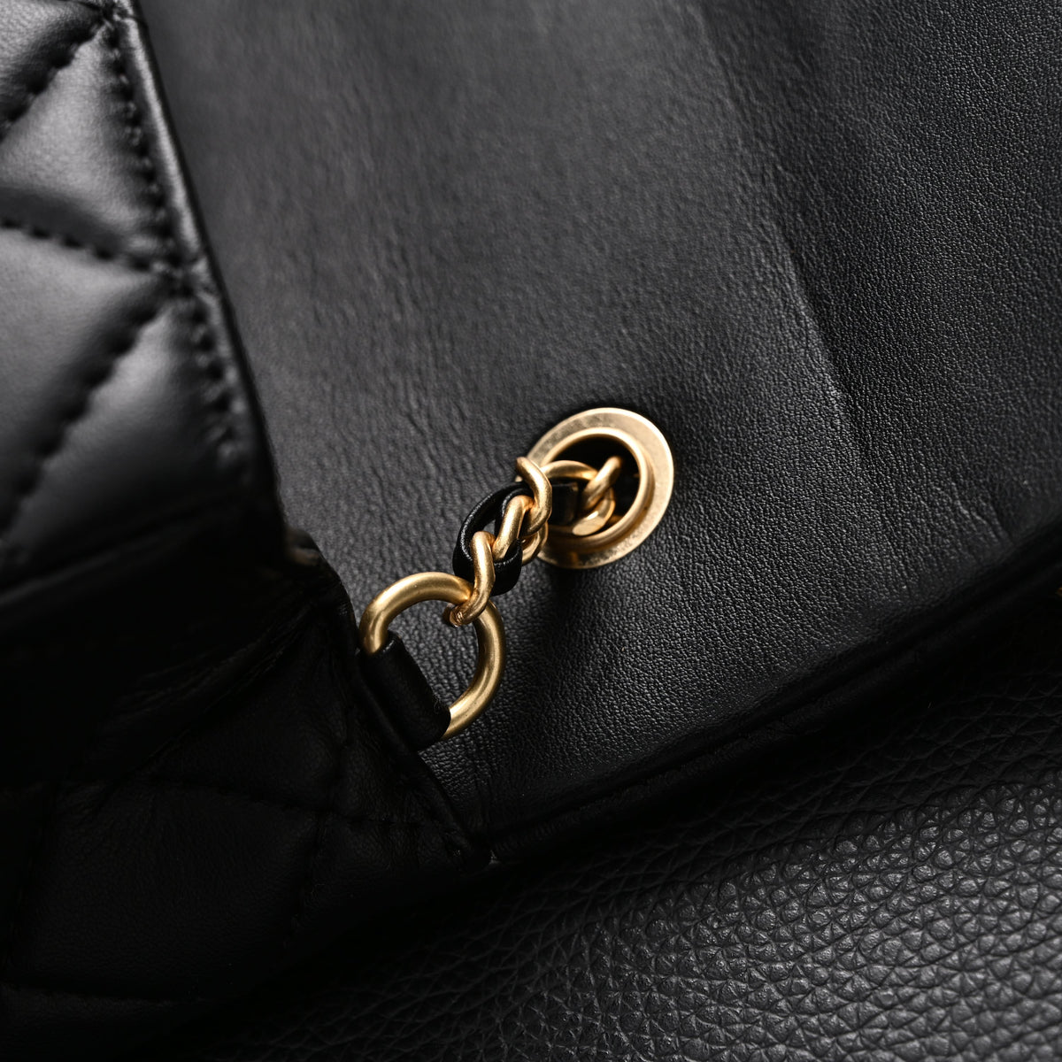 chanel-classic-flap-mini-bag-black-quilted-lambskin-with-gold-tone-hardware Crossbody