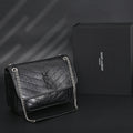 saint-laurent-niki-medium-black-crinkled-leather-shoulder-bag Shoulder