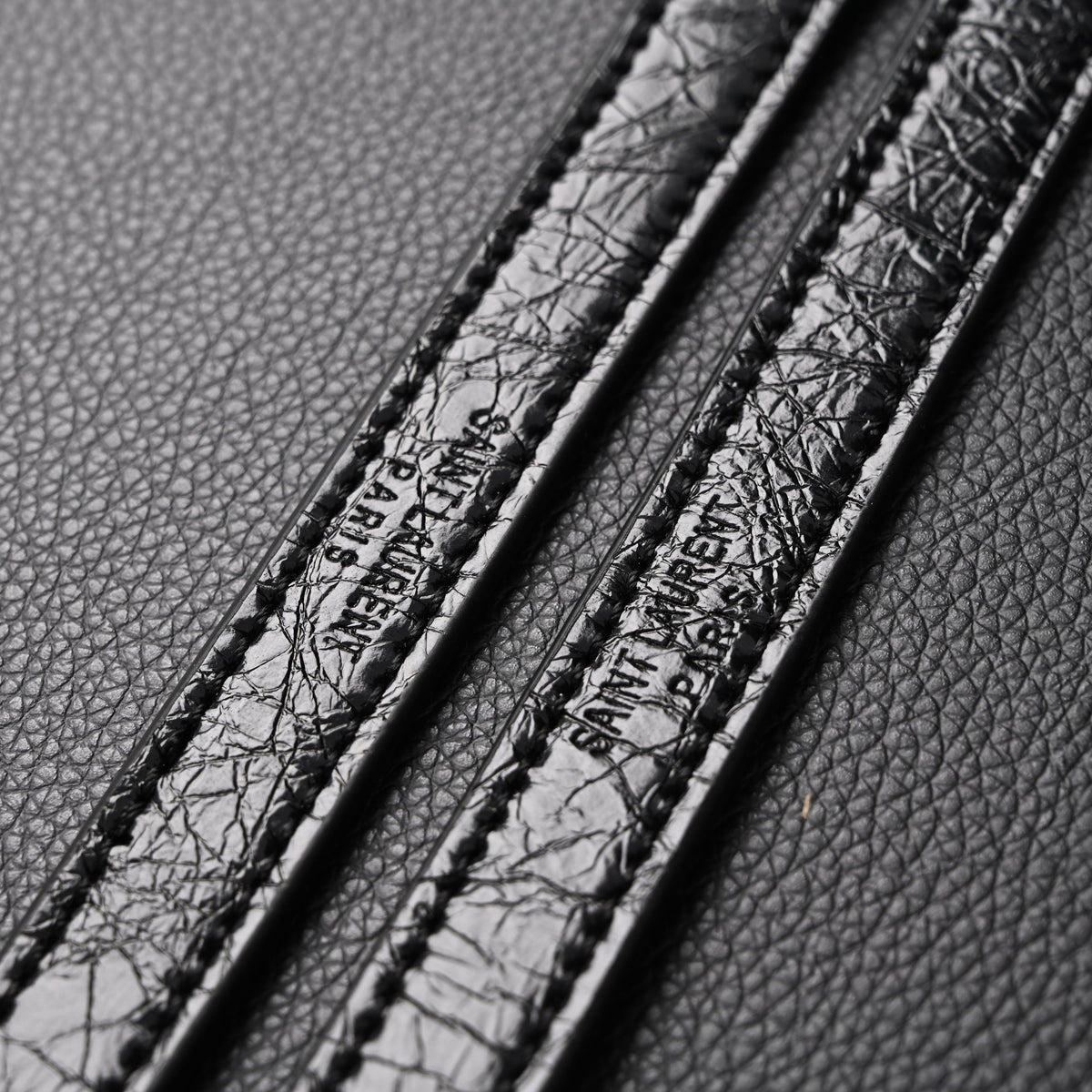 saint-laurent-niki-medium-black-crinkled-leather-shoulder-bag Shoulder