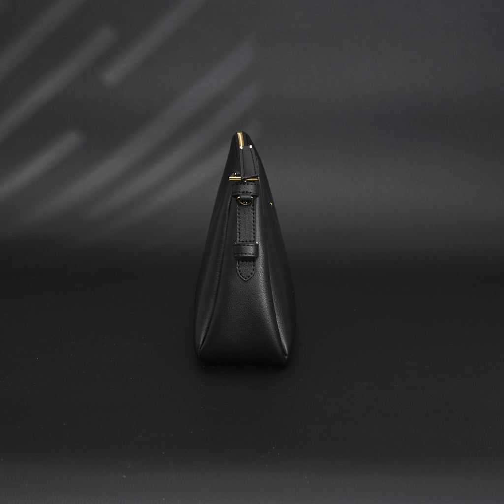 prada-cleo-black-brushed-leather-shoulder-bag Shoulder